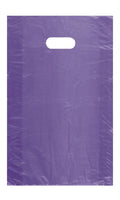 High Density Merchandise Bags: Purple / Case of 1000 / Medium