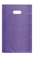 High Density Merchandise Bags: Purple / Case of 1000 / Medium
