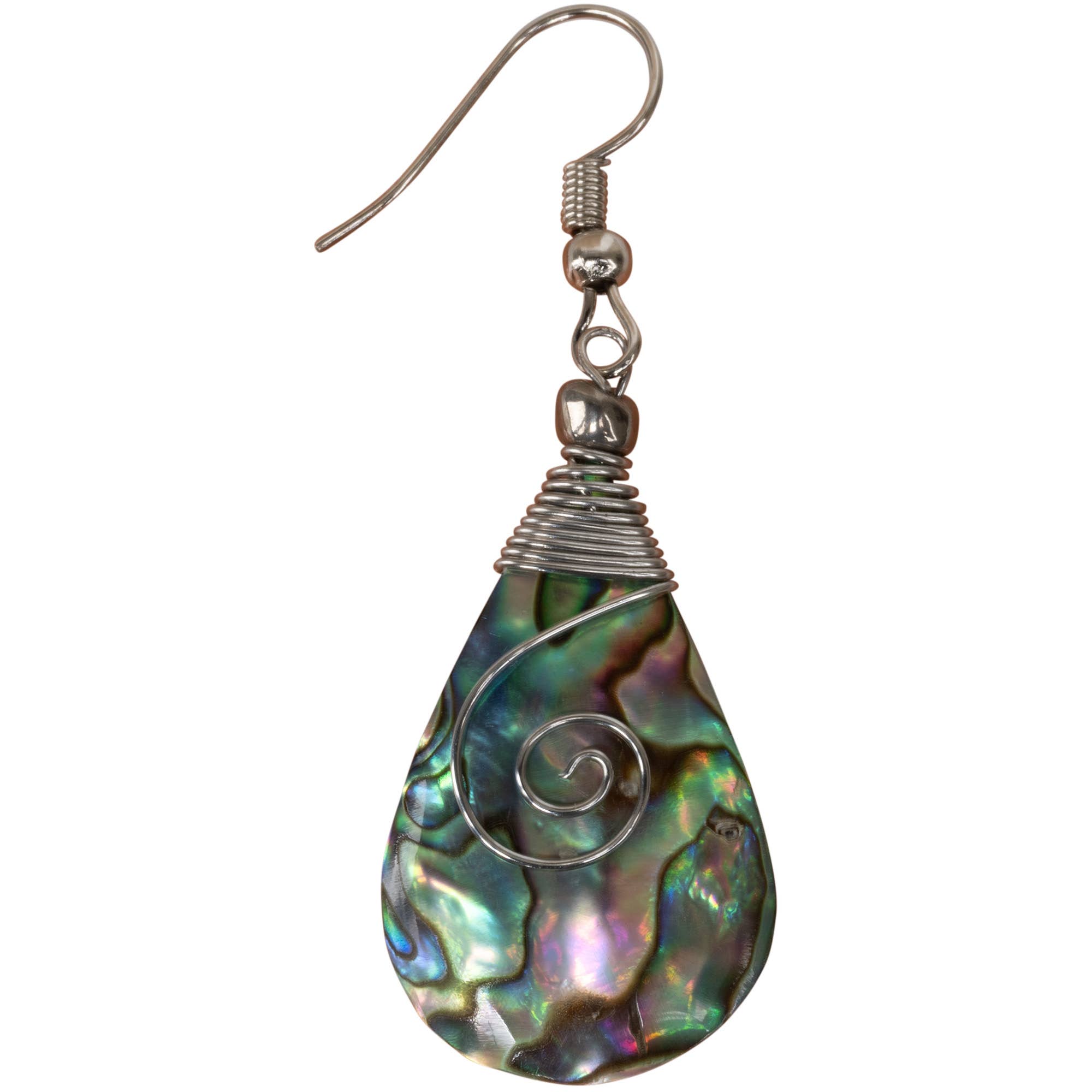 ABALONE SHELL EARRINGS ASSORTD