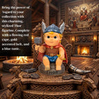 Polyresin Baby Viking Figurine - Thor (Each)