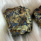 Raw Azurite Malachite healing stone: Big