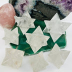 Crystal Quartz Merkabah Star: 600-800g