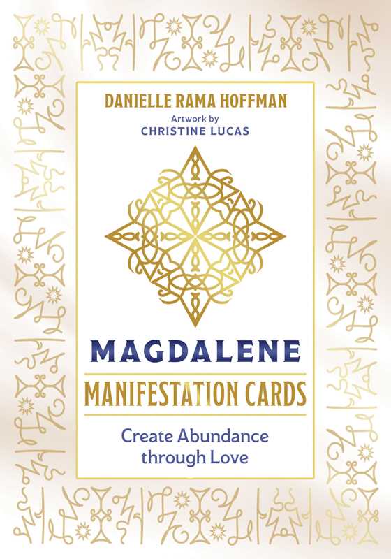 Magdalene Manifestation Cards by Danielle Rama Hoffman: Flashcards