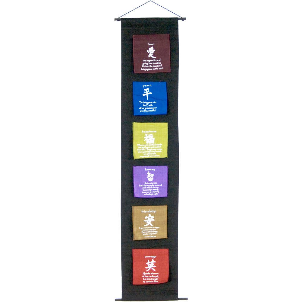 Cotton Flaps Banner Six Wishes