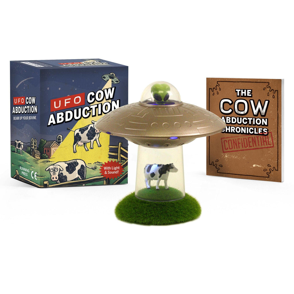 UFO Cow Abduction Toy With Light And Sound