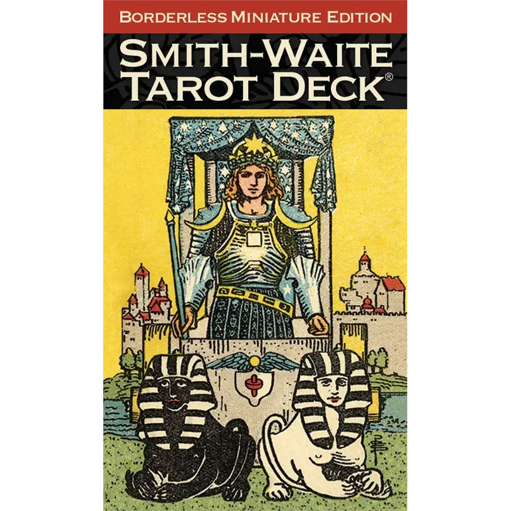 Smith-Waite Tarot Deck Borderless Miniature Edition