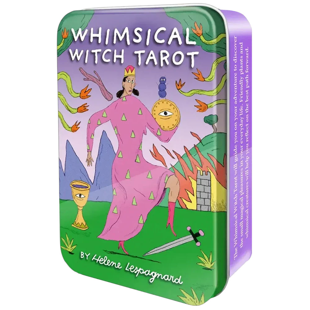 Whimsical Witch Tarot in a Tin