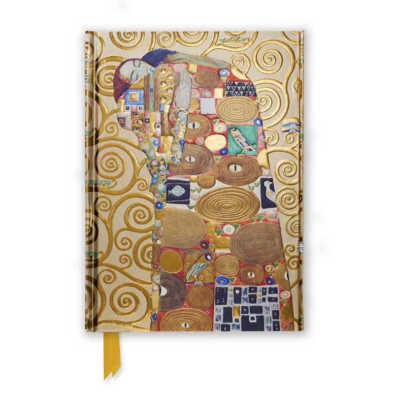 Gustav Klimt: Fulfilment (Foiled Journal)