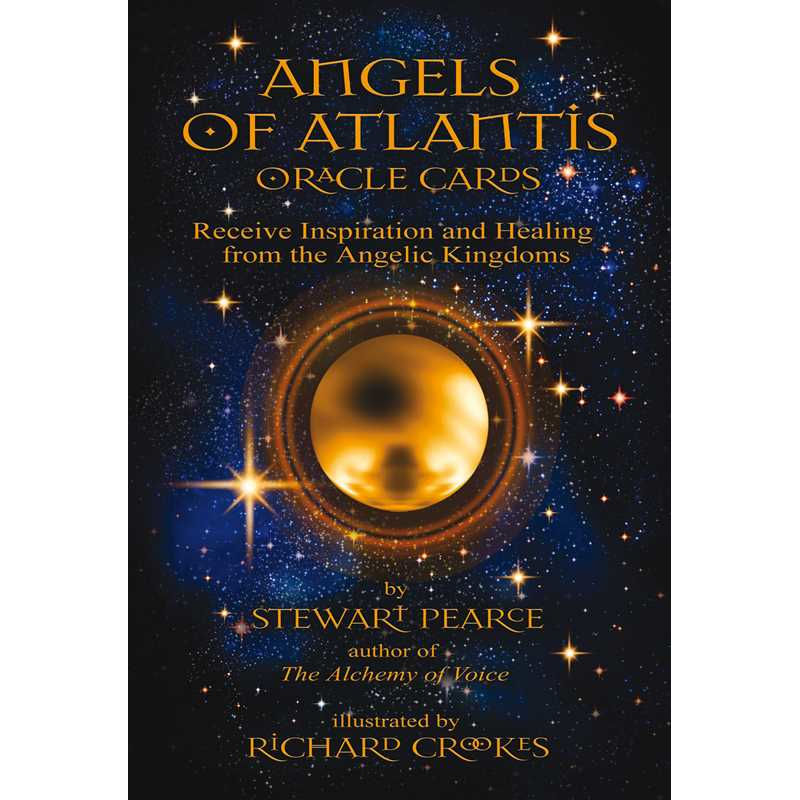 Angels of Atlantis Oracle Cards by Stewart Pearce: Flashcards