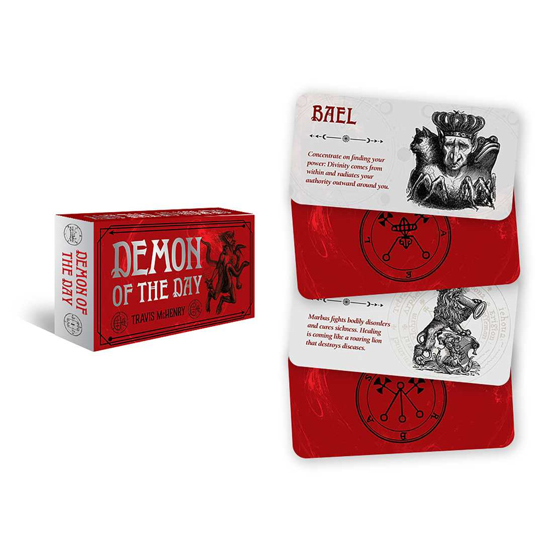 Demon of the Day by Travis McHenry: Flashcards 40 pages / English
