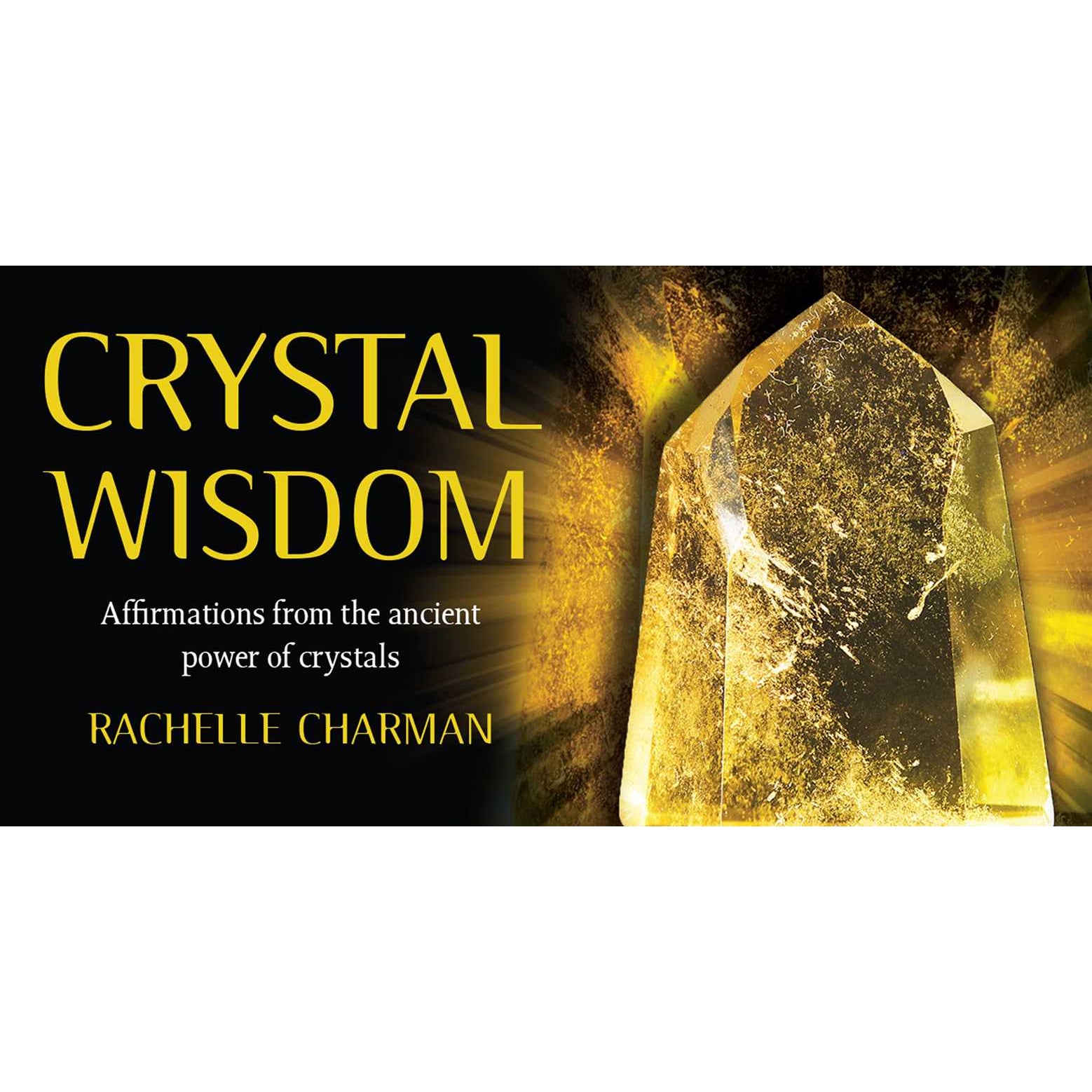 Crystal Wisdom by Rachelle Charman: Flashcards 40 pages / English