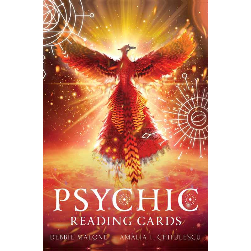 Psychic Reading Cards by Debbie Malone: Flashcards 96 pages / English