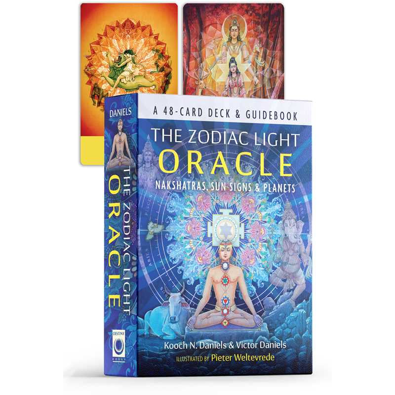 Zodiac Light Oracle by Kooch N. Daniels: Flashcards 320 pages / English