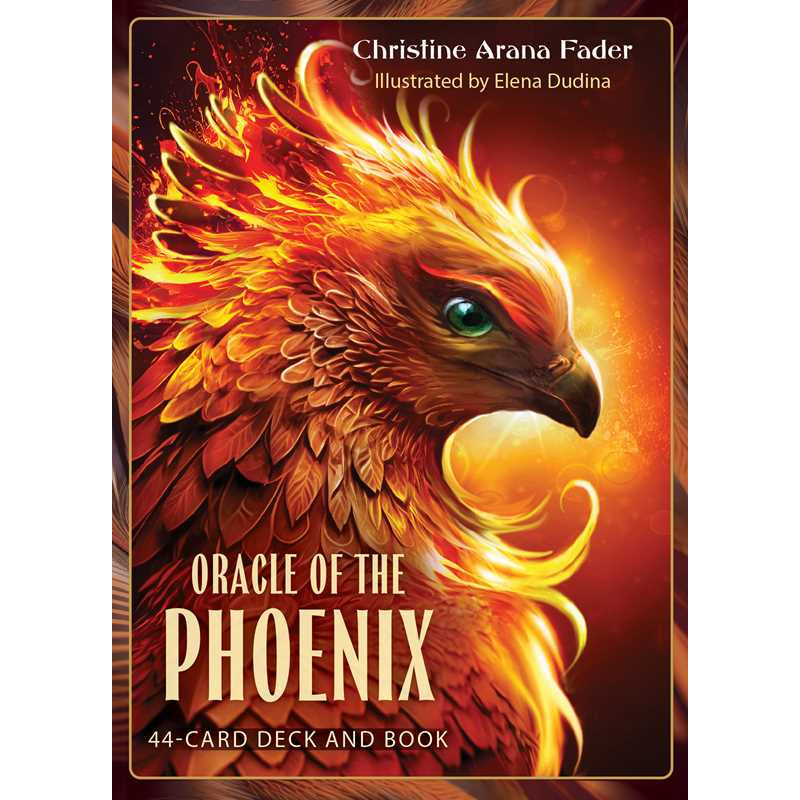 Oracle of the Phoenix by Christine Arana Fader: Flashcards 128 pages / English