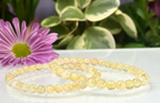 6mm Citrine Crystal Healing Stretch Bracelets 7.5"