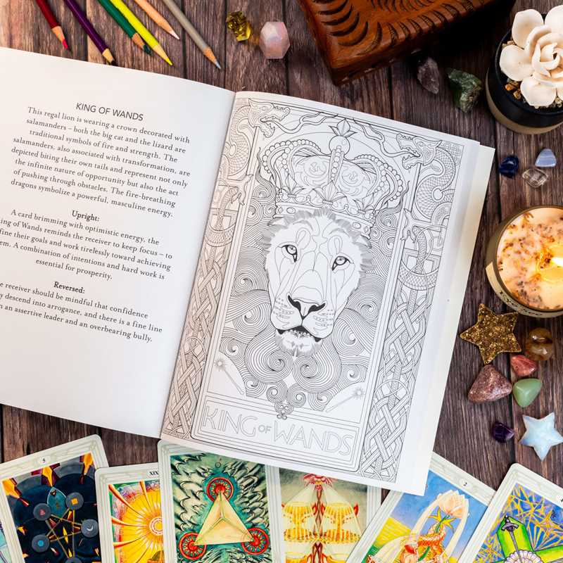 Tarot Coloring by: Paperback 96 pages / English