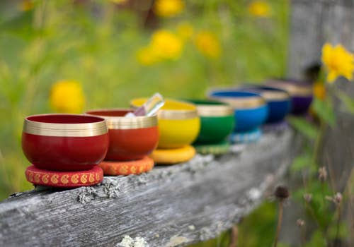 Mini Singing Bowl Set - Chakras (Each)