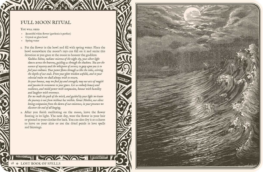 Lost Book of Spells by Fiona Horne: Hardcover 240 pages / English