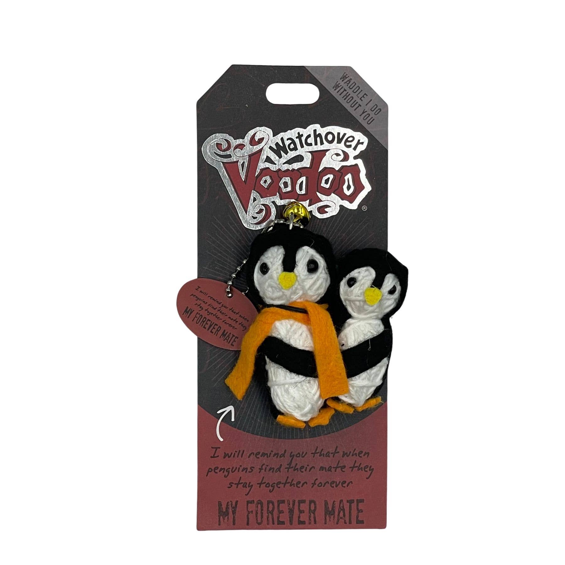 My Forever Mate (Penguin) - Watchover Voodoo Doll - Keychain