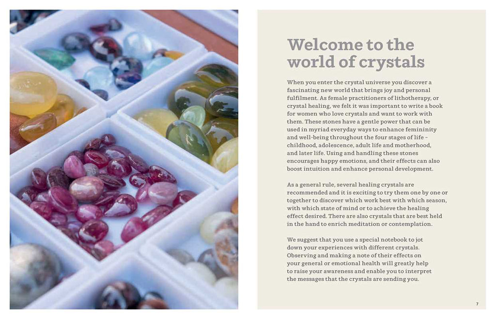 Healing Crystals by Nathaëlh Remy: Paperback 144 pages / English