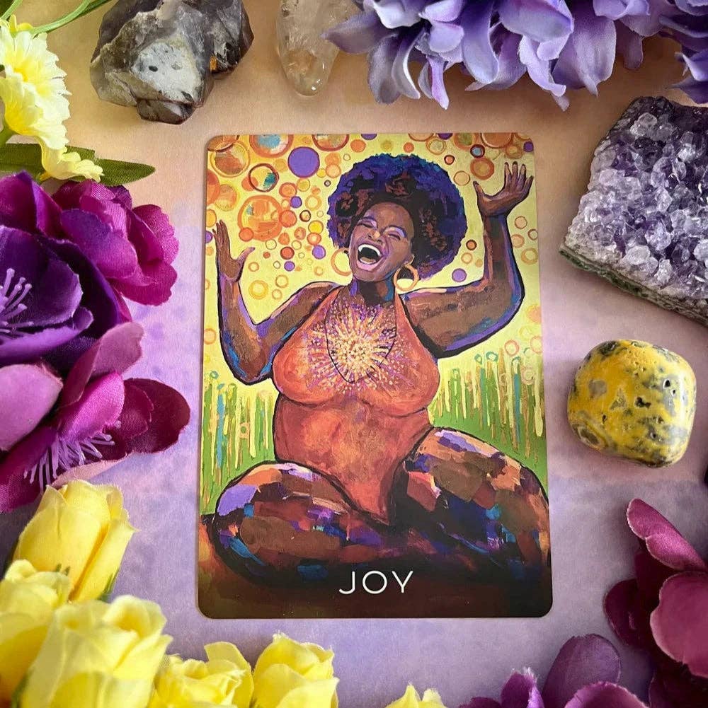 Wisdom of the Divine Feminine: Oracle for heart-centered embodiment and wholeness