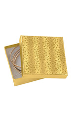 Cotton-Filled Jewelry Boxes: Kraft / Case of 100 / 5¼" × 3¾" × ⅞"