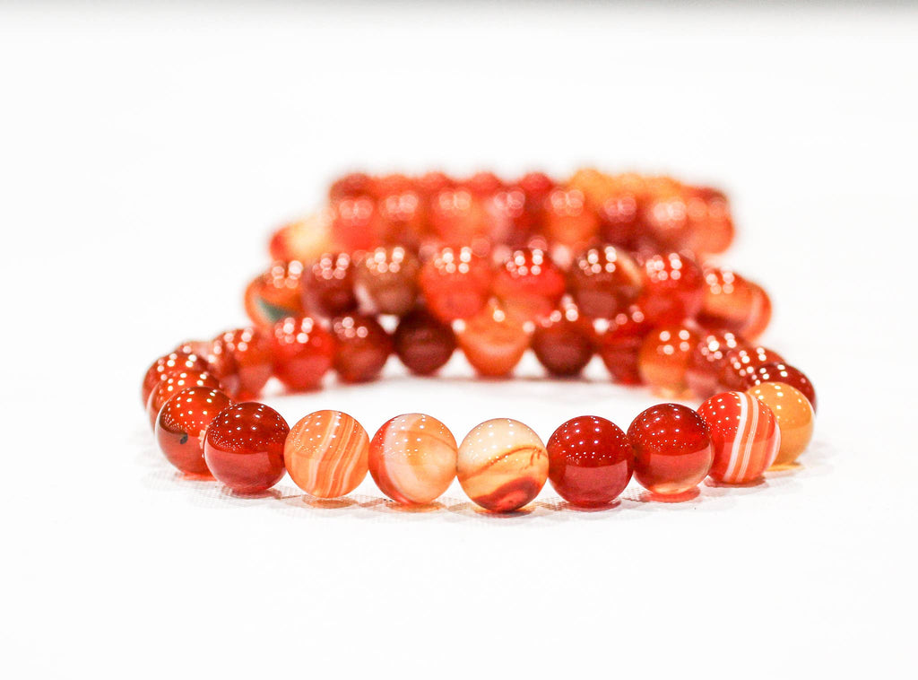 Gemstone Bracelets 8mm: Rose Quartz