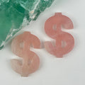 Gemstone Crystal Money Symbol: Rose Quartz