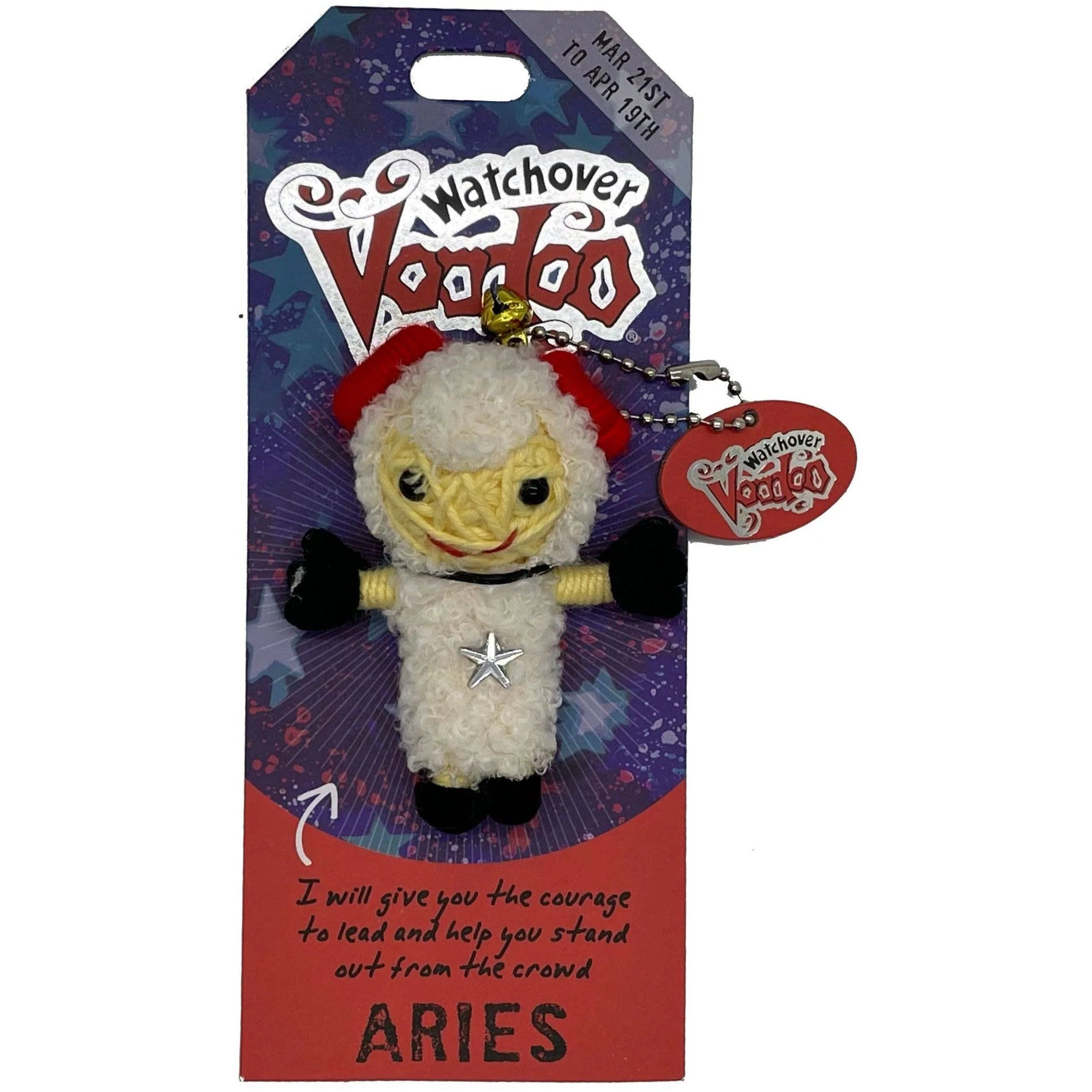 Aries - Watchover Voodoo Dolls - Zodiac - Keychain