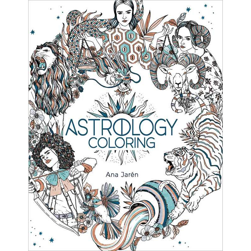 Astrology Coloring by Ana Jarén: Paperback 96 pages / English