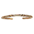 Bracelet, Copper 3 Metals Rnd (2) 90209