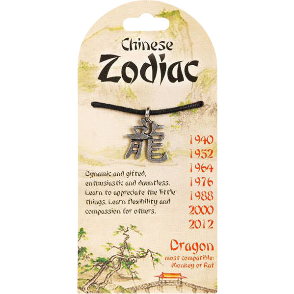 Chinese Zodiac Pendants: Dragon