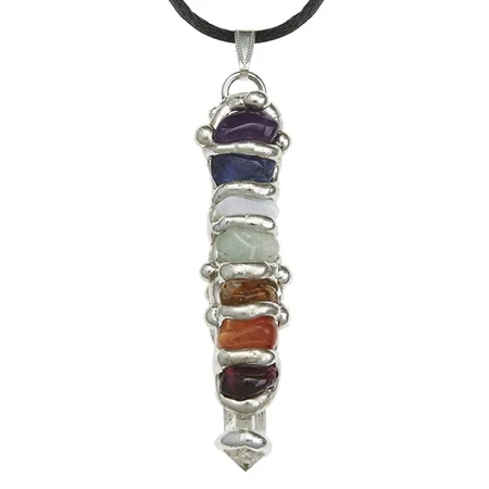 Chakra Baby Wand Pendant