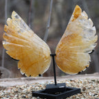 Citrine Angel Wings