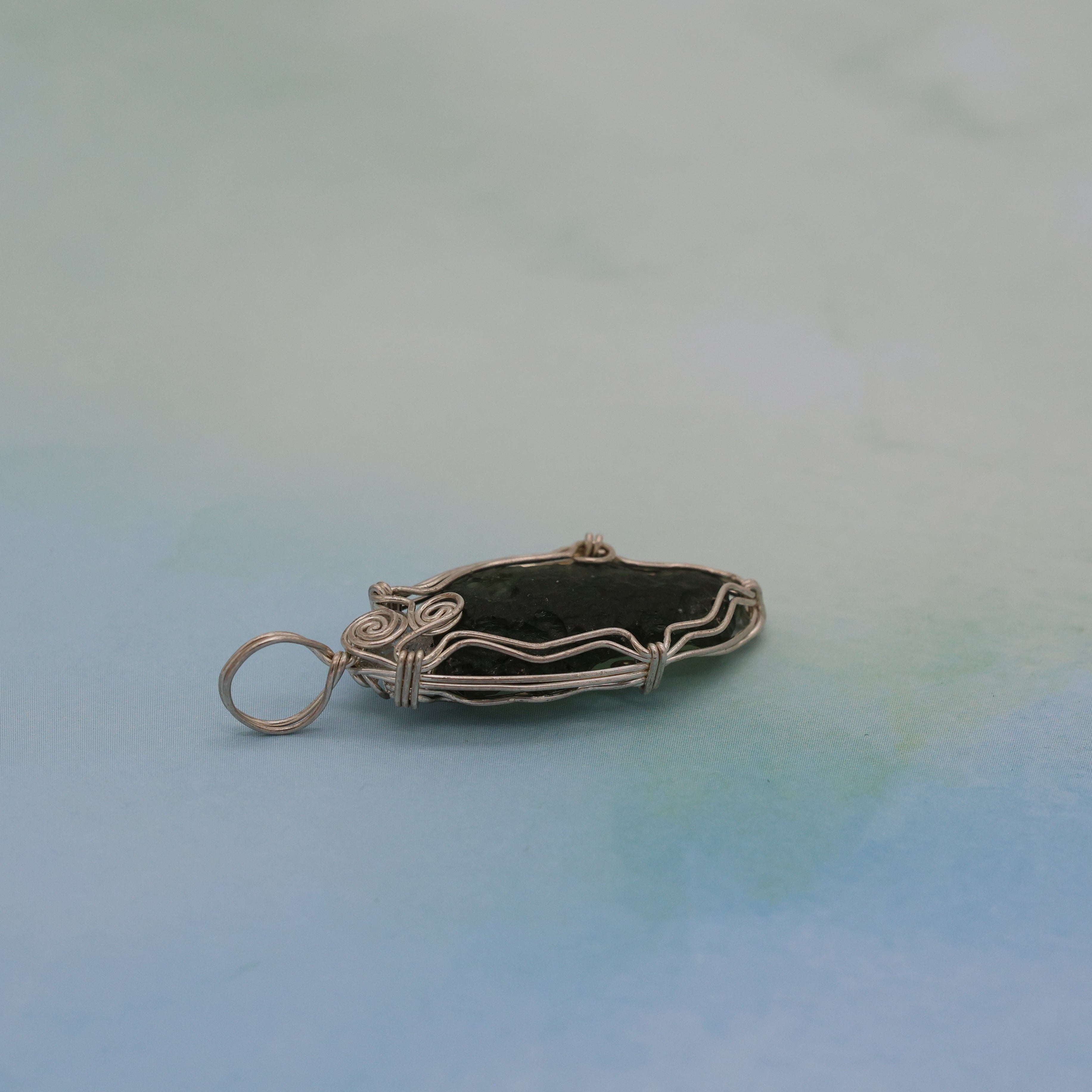 Moldavite Pendant