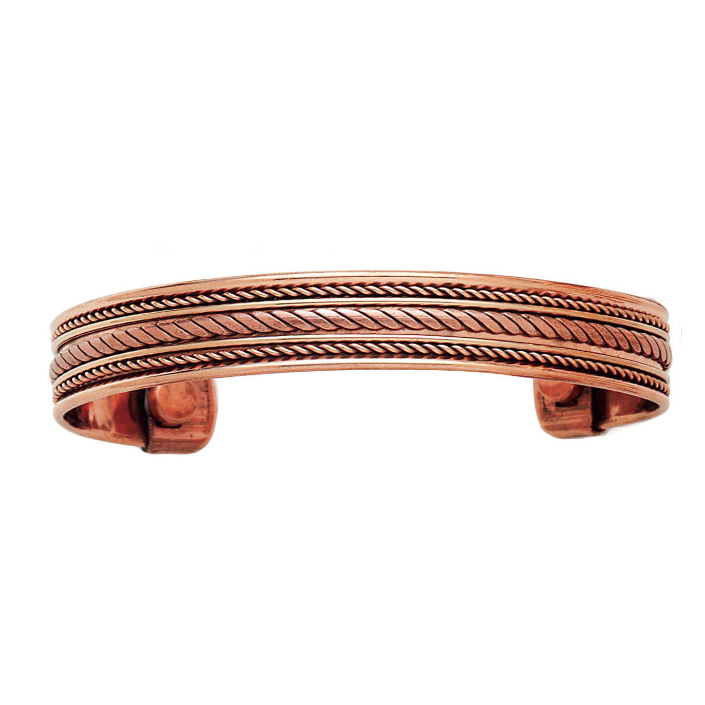 Copper Twist w/Magnets Bracelet