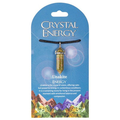 Crystal Energy Pendants: Energy (Unakite)