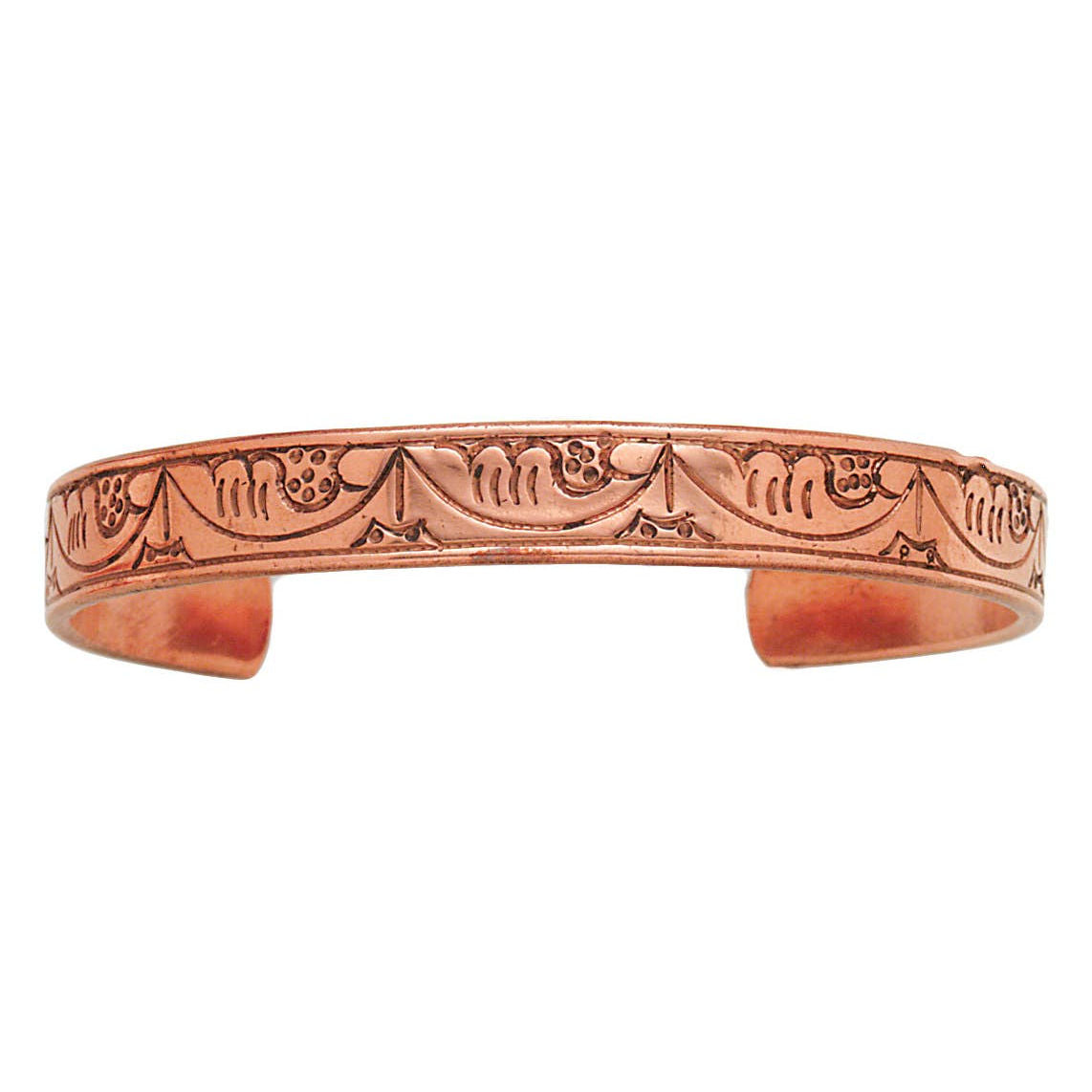 Floral Copper Bracelet