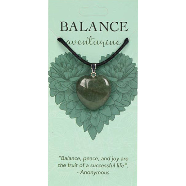 Heart Pendants: Balance (Aventurine)