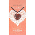 Heart Pendants: Courage (Bloodstone)