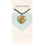 Heart Pendants: Grounding (Unakite)