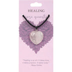 Heart Pendants: Healing (Rose Quartz)