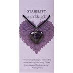 Heart Pendants: Stability (Amethyst)