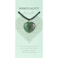 Heart Pendants: Spirituality (Fluorite)
