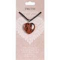 Heart Pendants: Truth (Mahogany Obsidian)