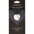 Heart Pendants: Wisdom (White Howlite)