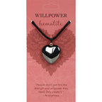 Heart Pendants: Willpower (Hematite)