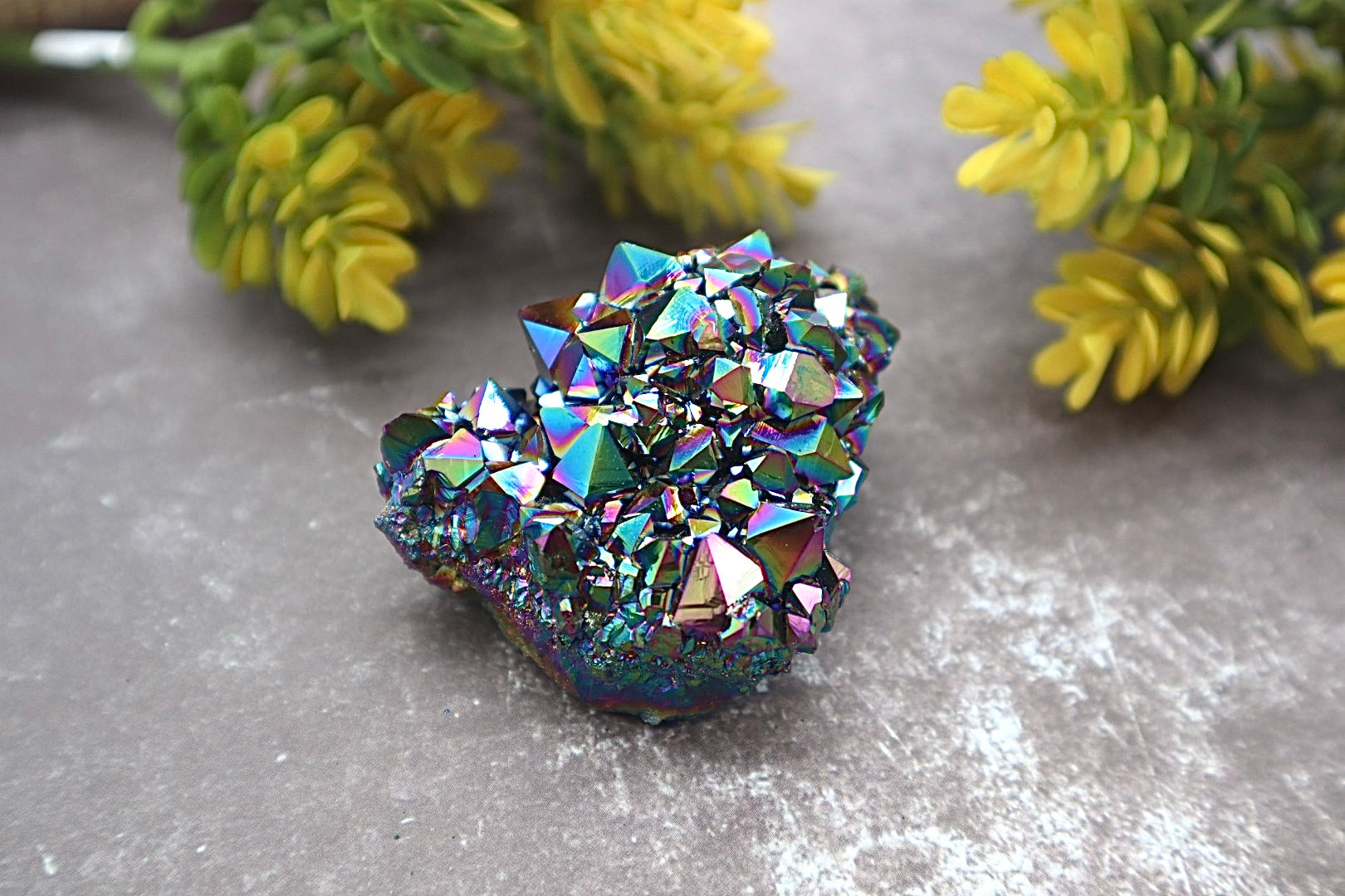 Titanium Quartz Cluster