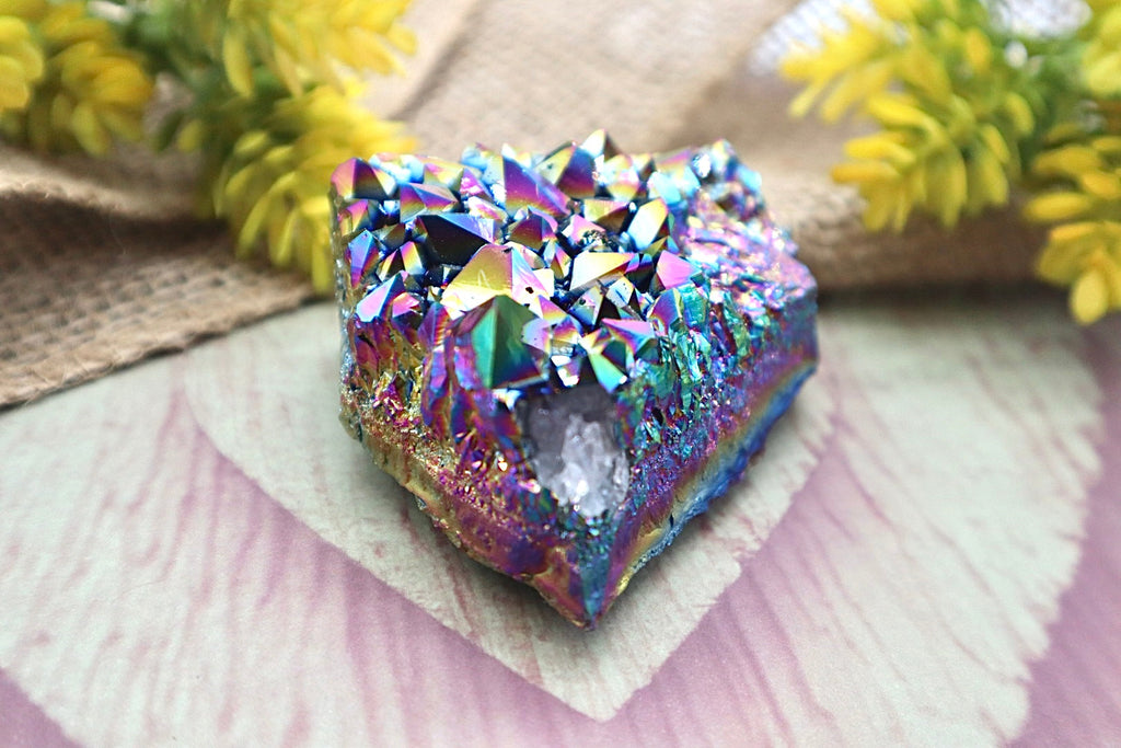 Titanium Quartz Cluster