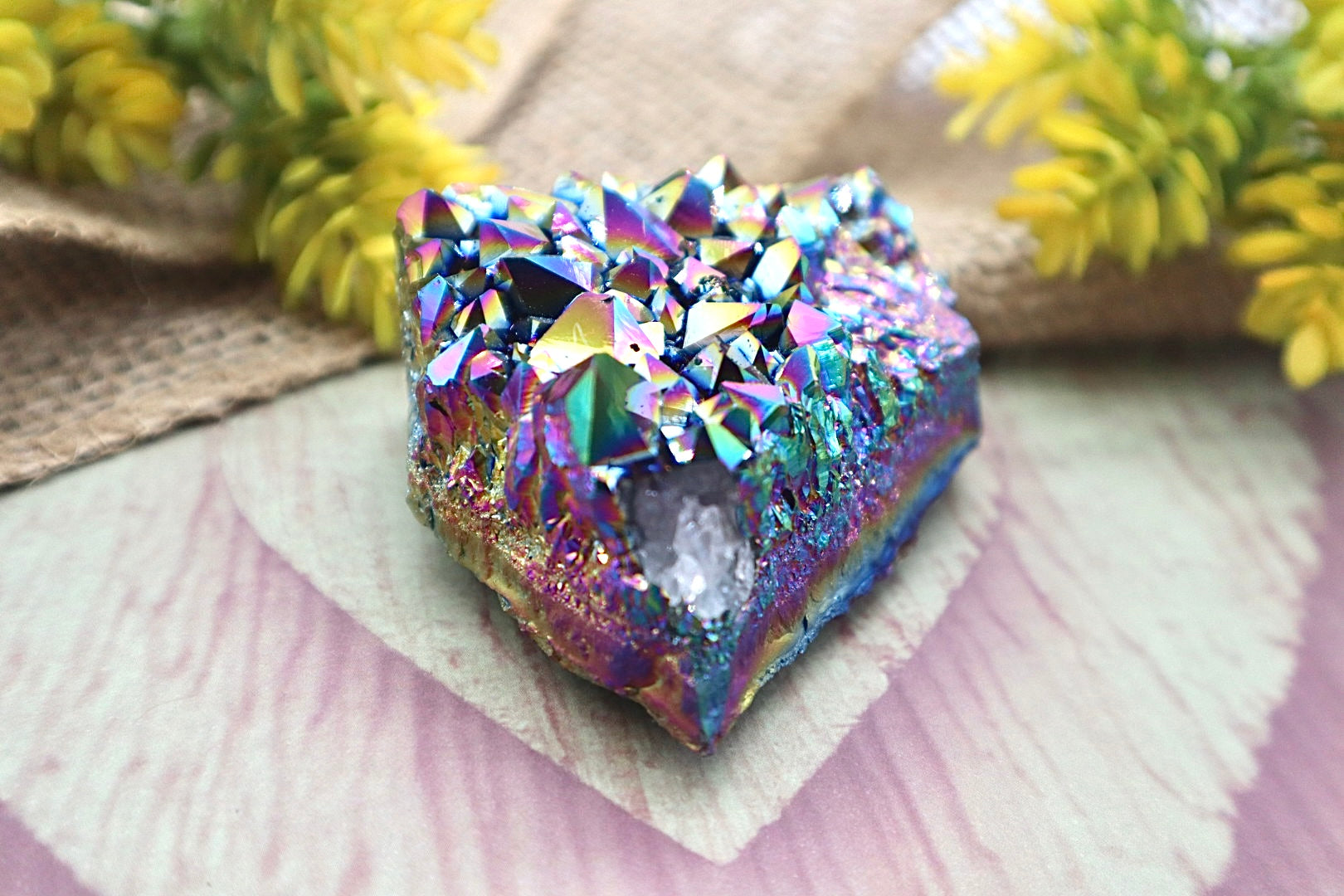 Titanium Quartz Cluster